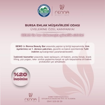Her dokunuşta güzellik sizinle! Renna Beauty Bar
