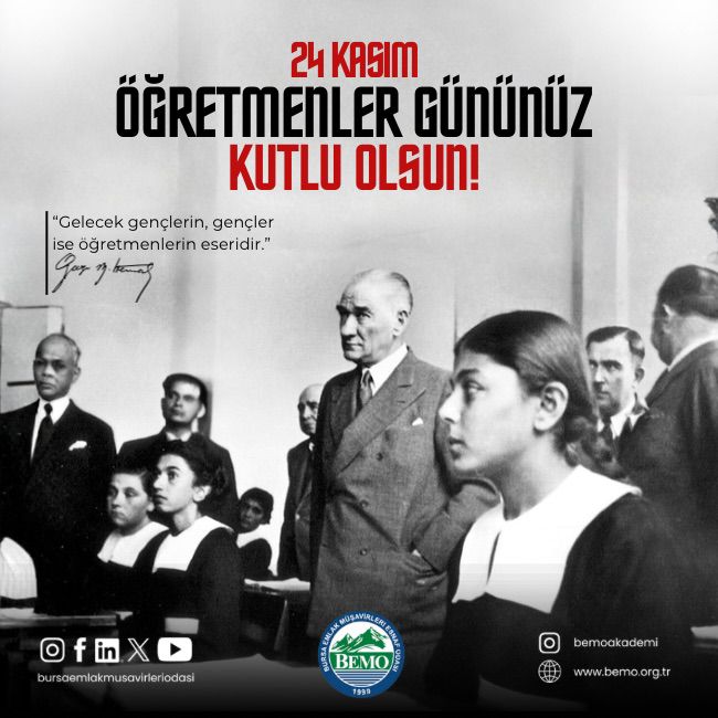 Öğretmenler Gününüz Kutlu Olsun!