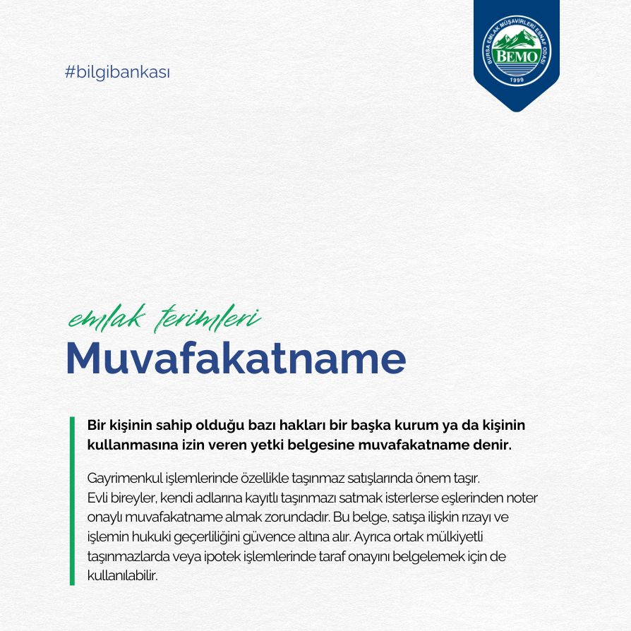 Muvafakatname Nedir?